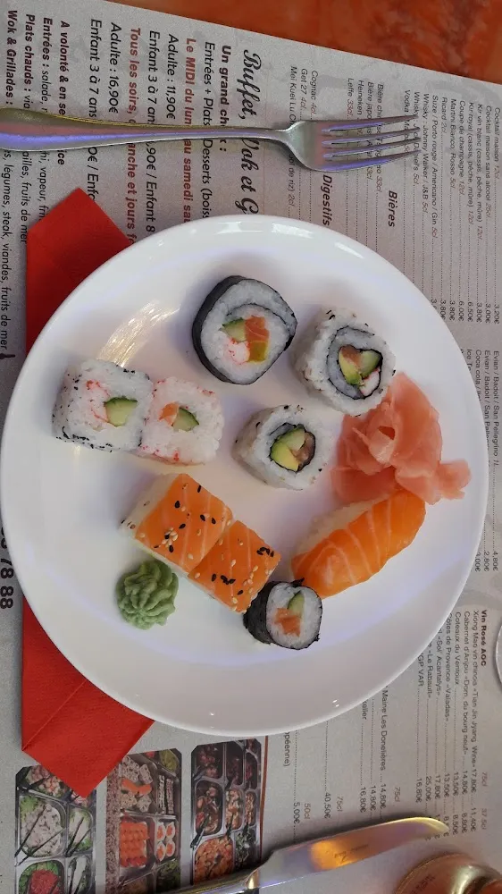 Sushis Saumon